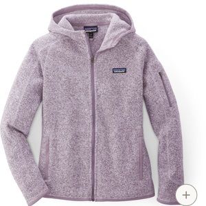 Patagonia Better Sweater Zip Hoodie Jacket Womens Size Medium Smokey Violet